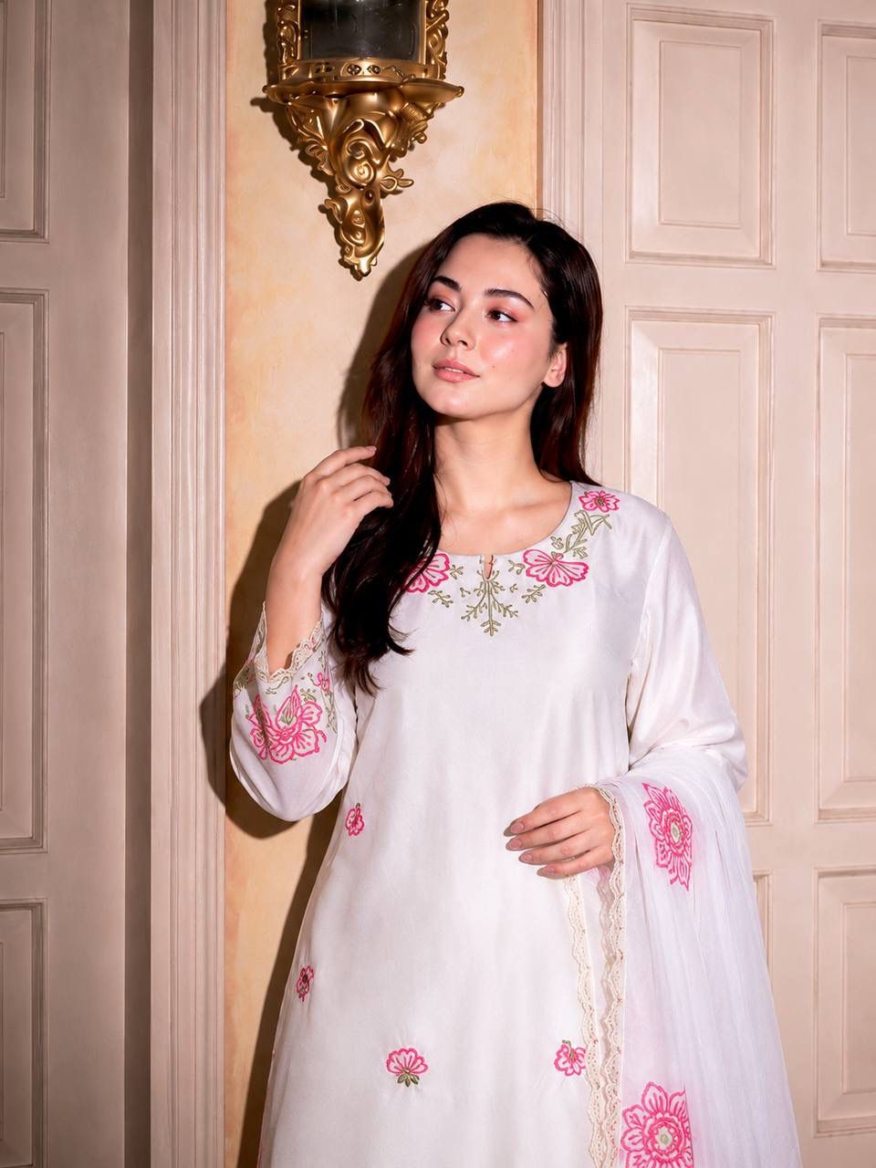 Blush Bloom Farshi Suit Set