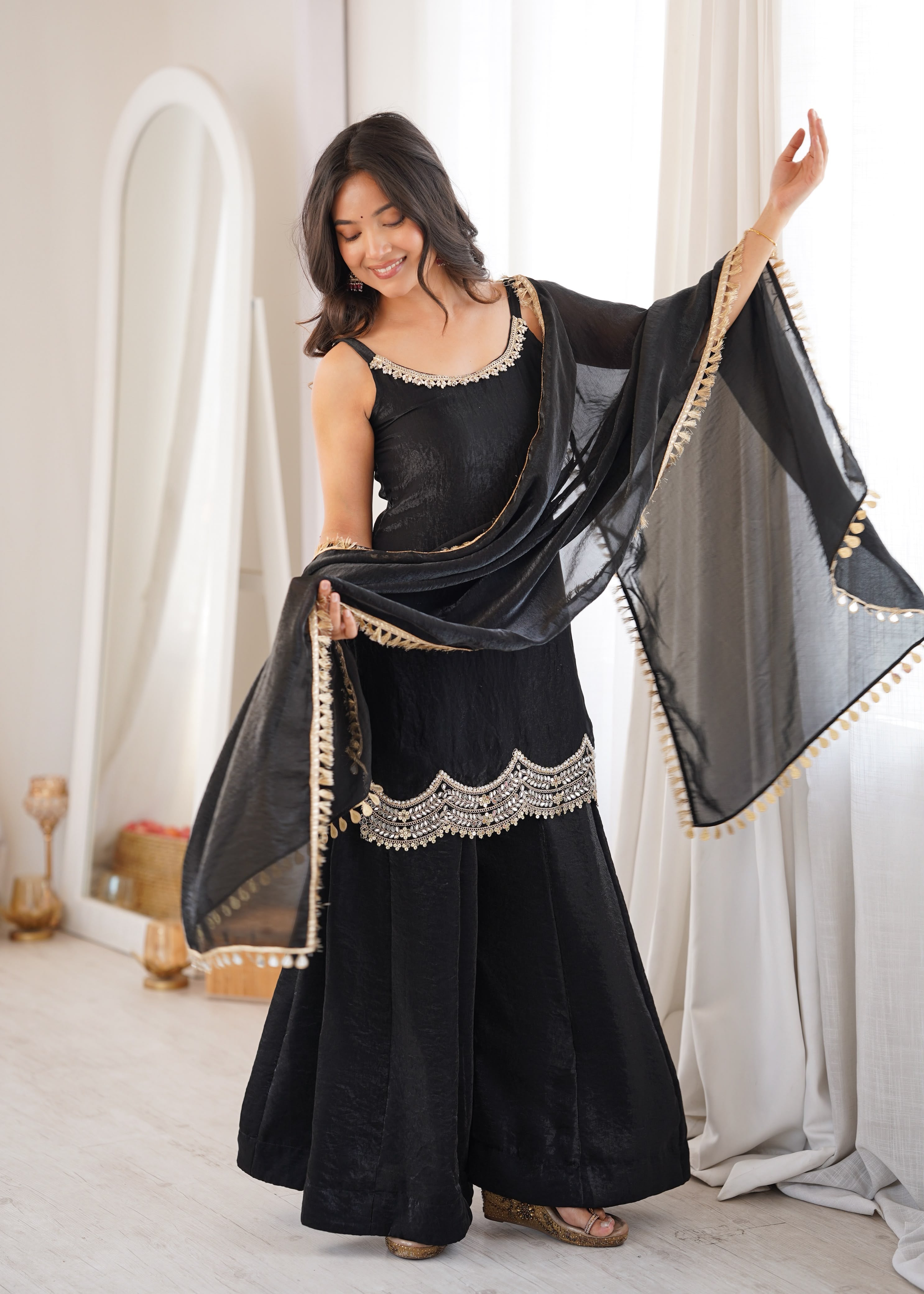 Bold Black Ethnic Wear