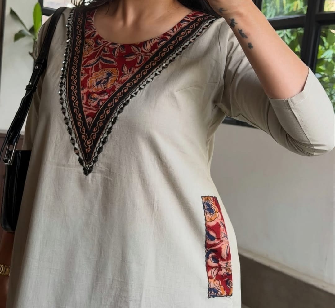 Cotton Kalamkari Co-ord Set