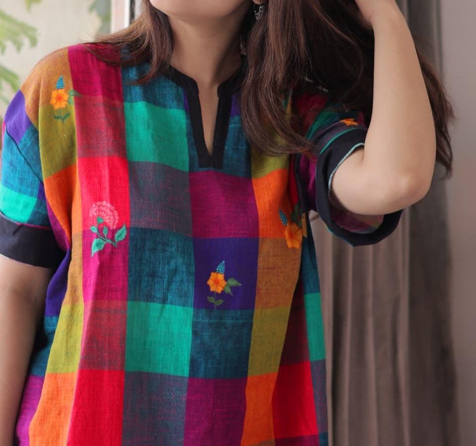 Cotton Kurti & Palazzo Set
