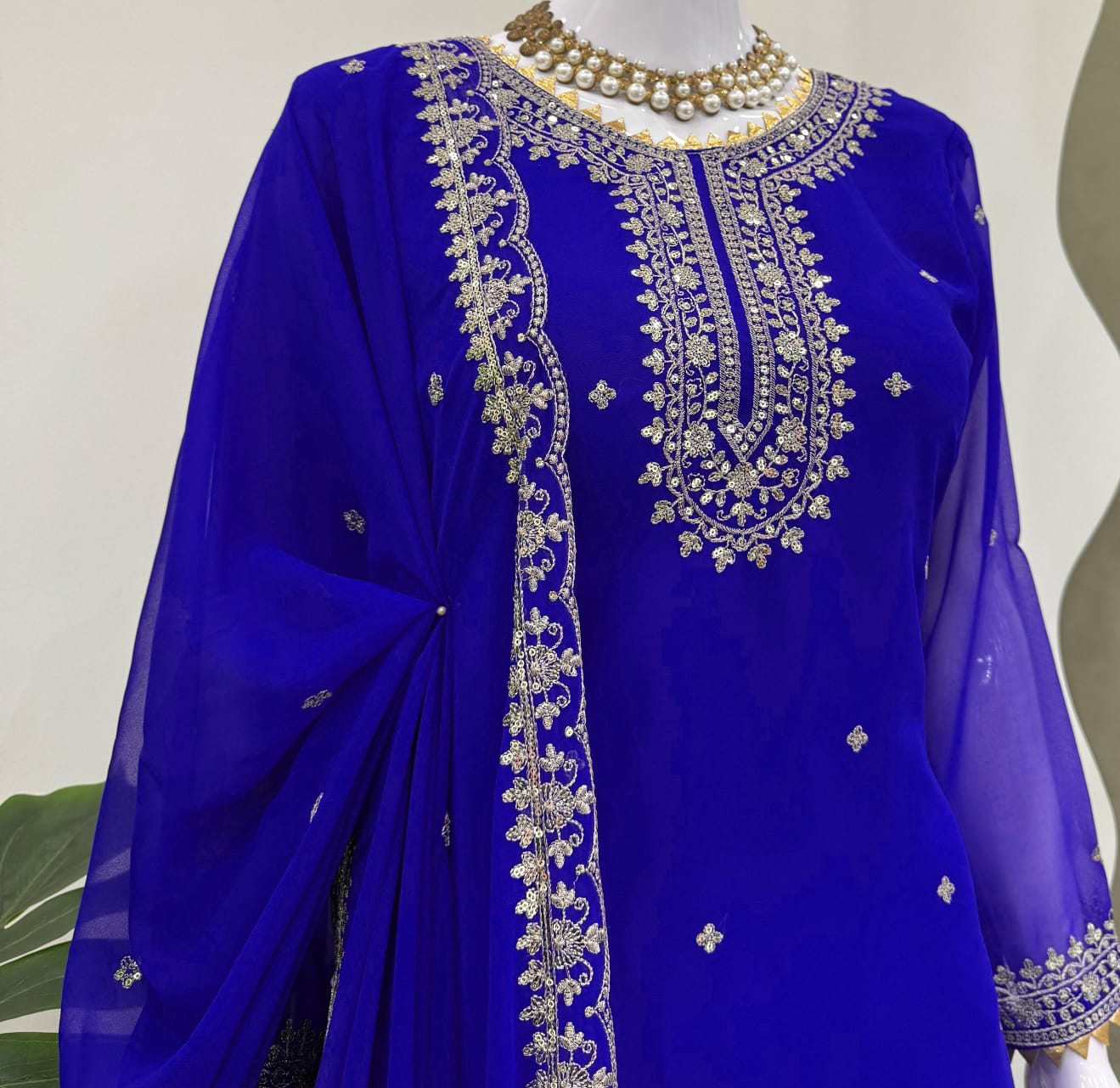 Designer Sharara Set