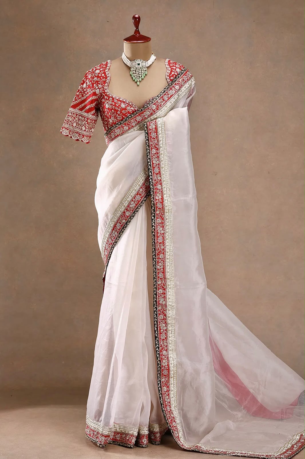 Designer Tibby Silk Saree