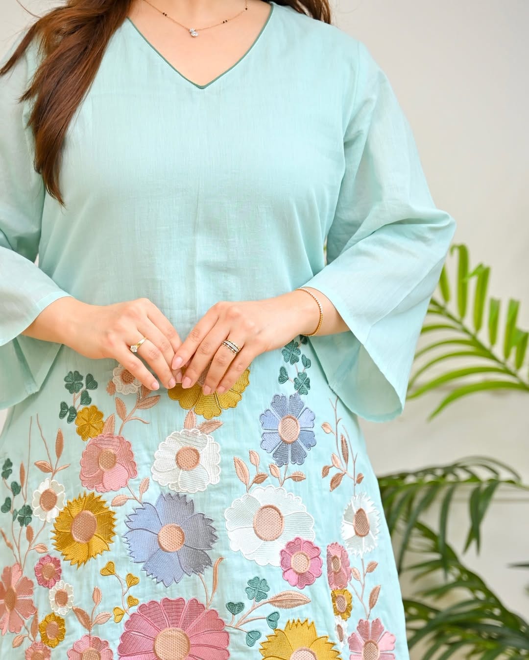 Embroidered Co-ord Set