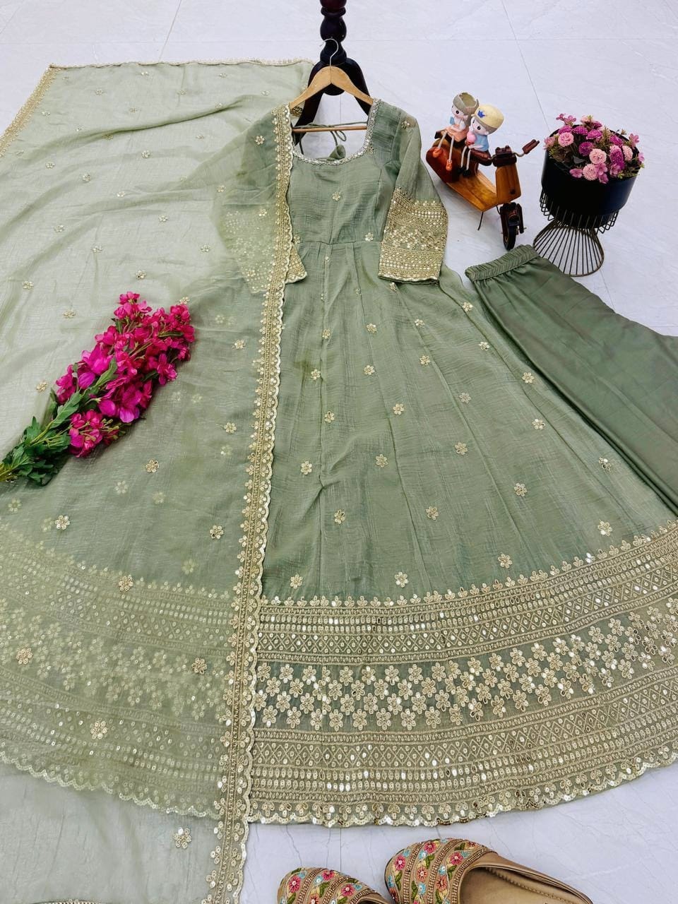 Exquisite Gown Set