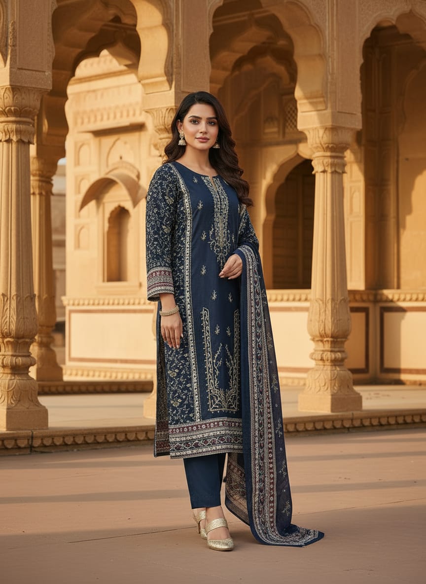 Pakistani Printed Suit
