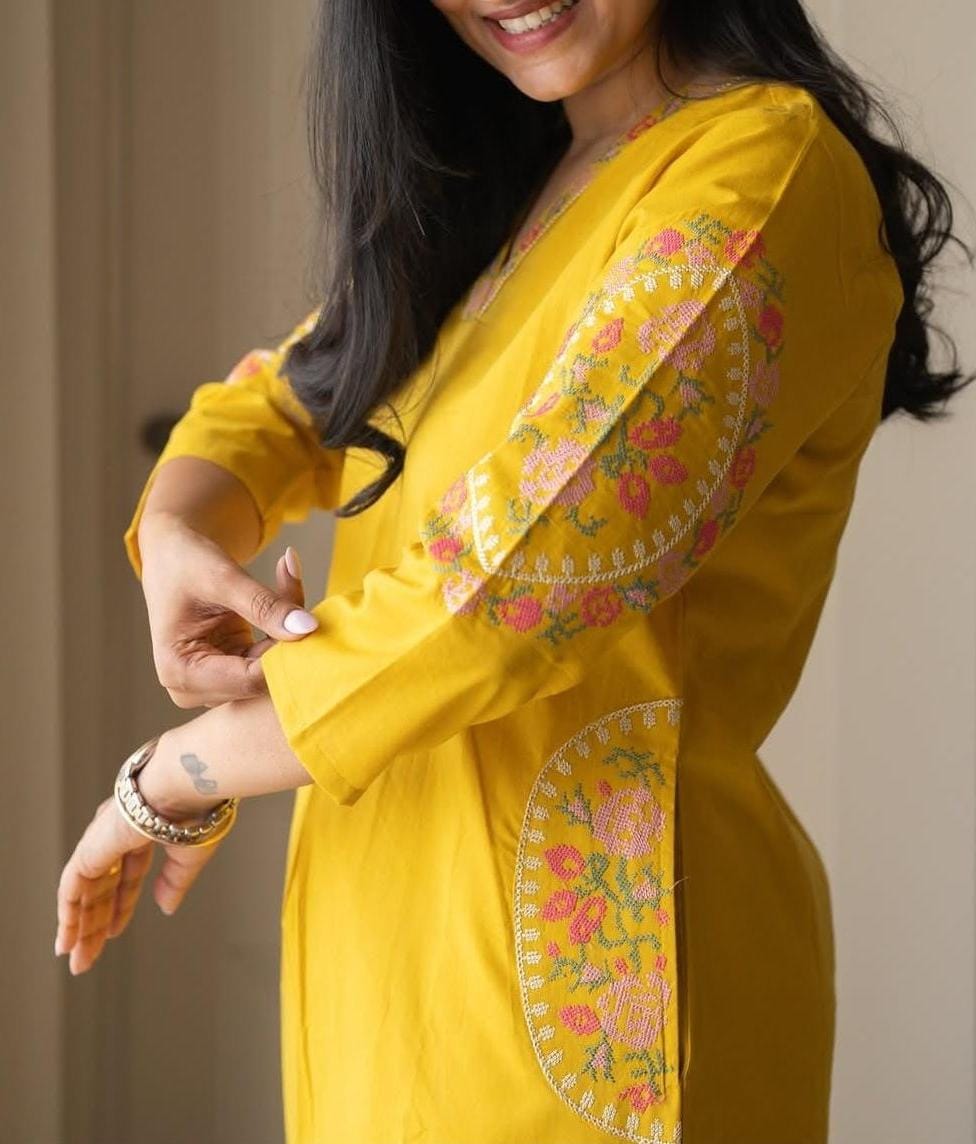 Premium Embroidered Co-ord Set