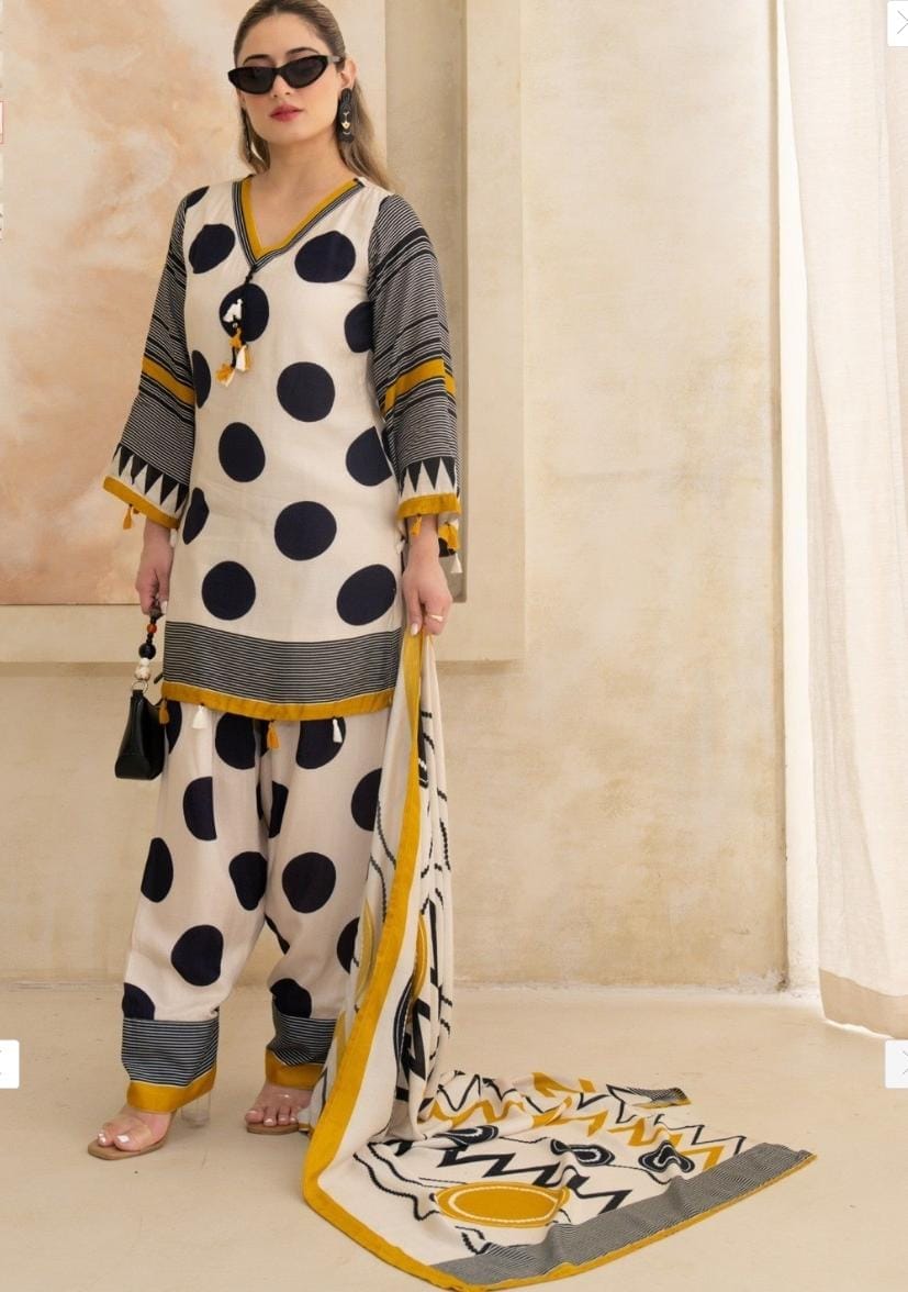 Printed Cotton Kurta Set