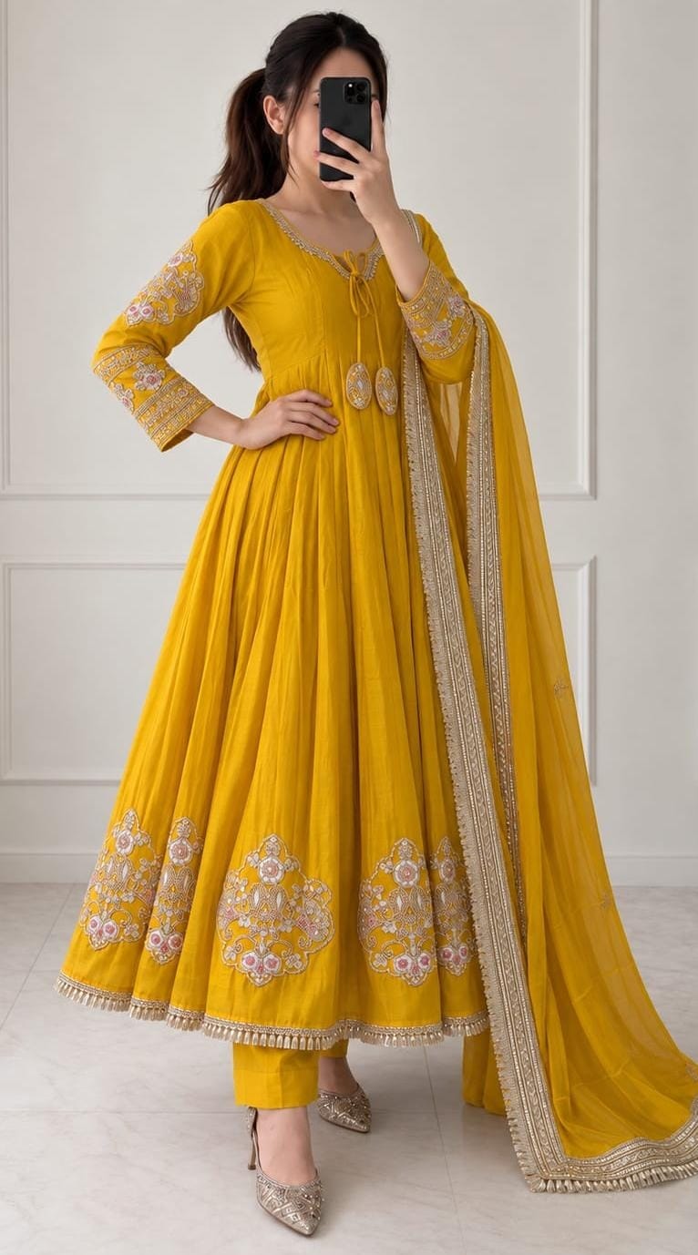 Royal Trending Timeless Anarkali Set