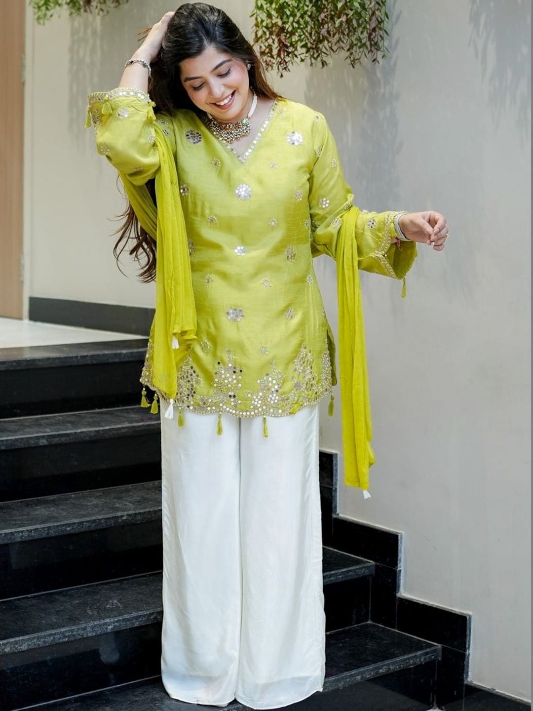 Viscose Silk Kurta Set