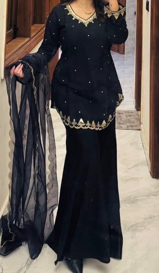 Roman Silk Suit Set