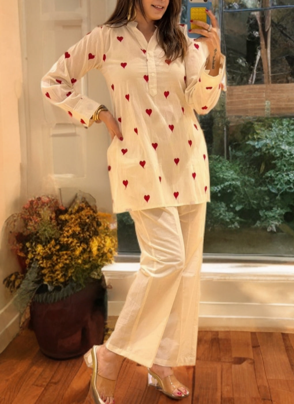 Chic Cotton Kurti Set