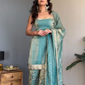 Aqua Grace Palazzo Set