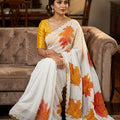 Autumn Elegance Saree