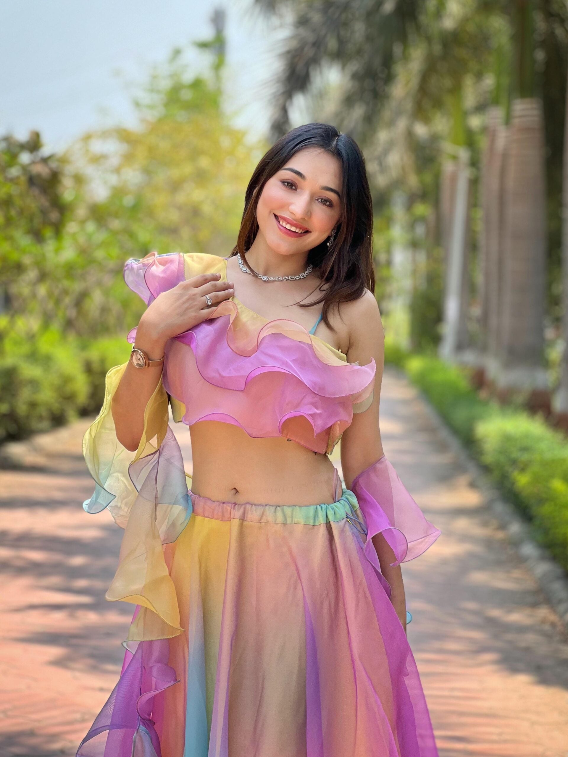 Beautiful Digital Print Lehenga