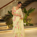 Blossom Ruffle Lehenga Saree