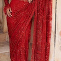 Bollywood Blockbuster Sequins Net Saree