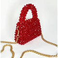 CHERRY DRIP – Mini Crystal Bead Bag