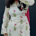 Cambric Cotton Farshi Pant Set