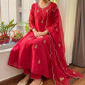 Chanderi Suit Set