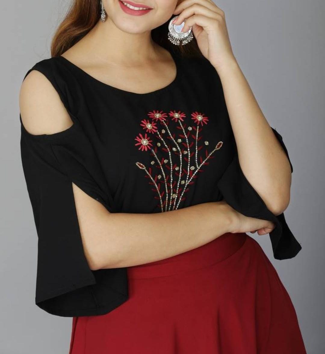 Chic Top & Skirt Set