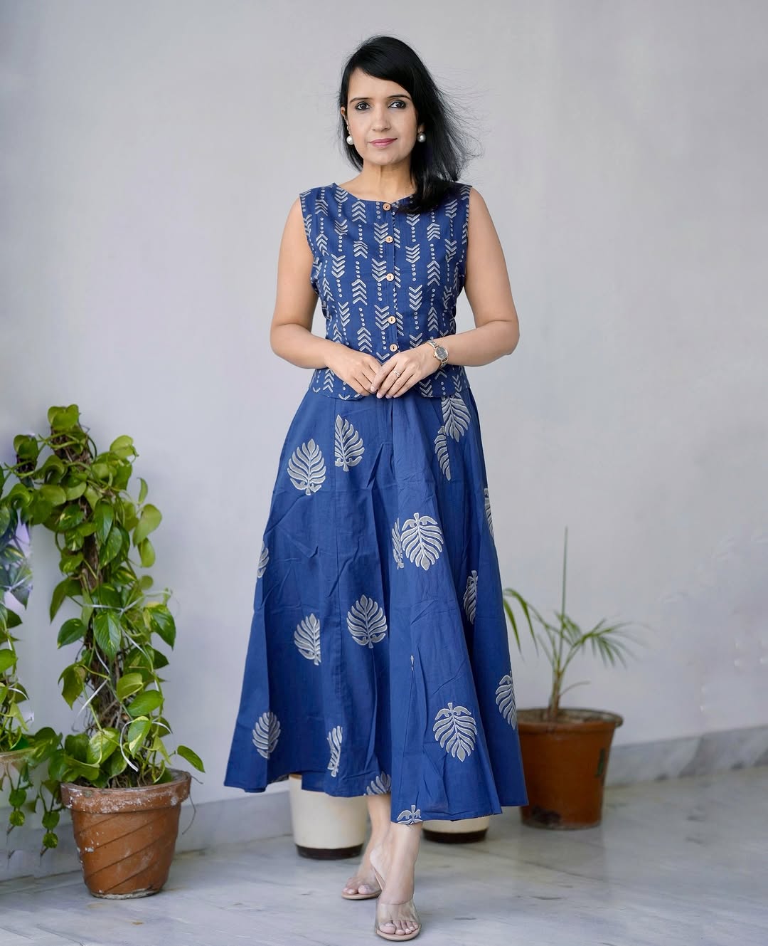 Cool Cotton Top and Skirt