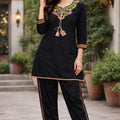 Cotton 60×60 Embroidered Co-ord Set