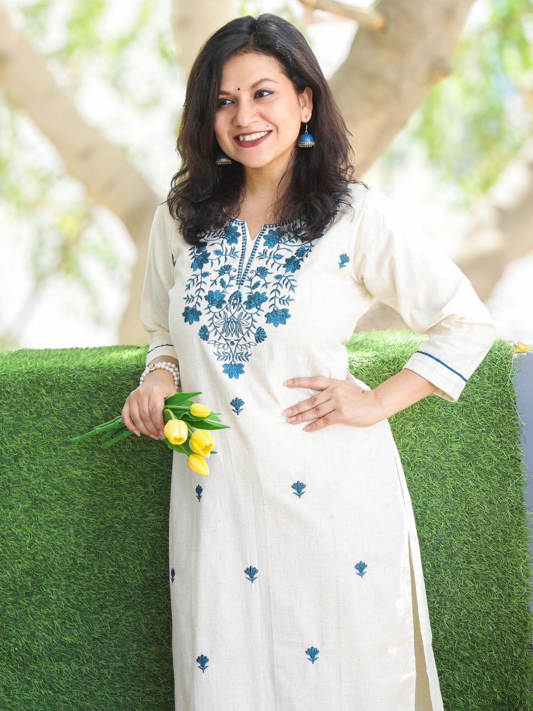 Cotton Kurta Set