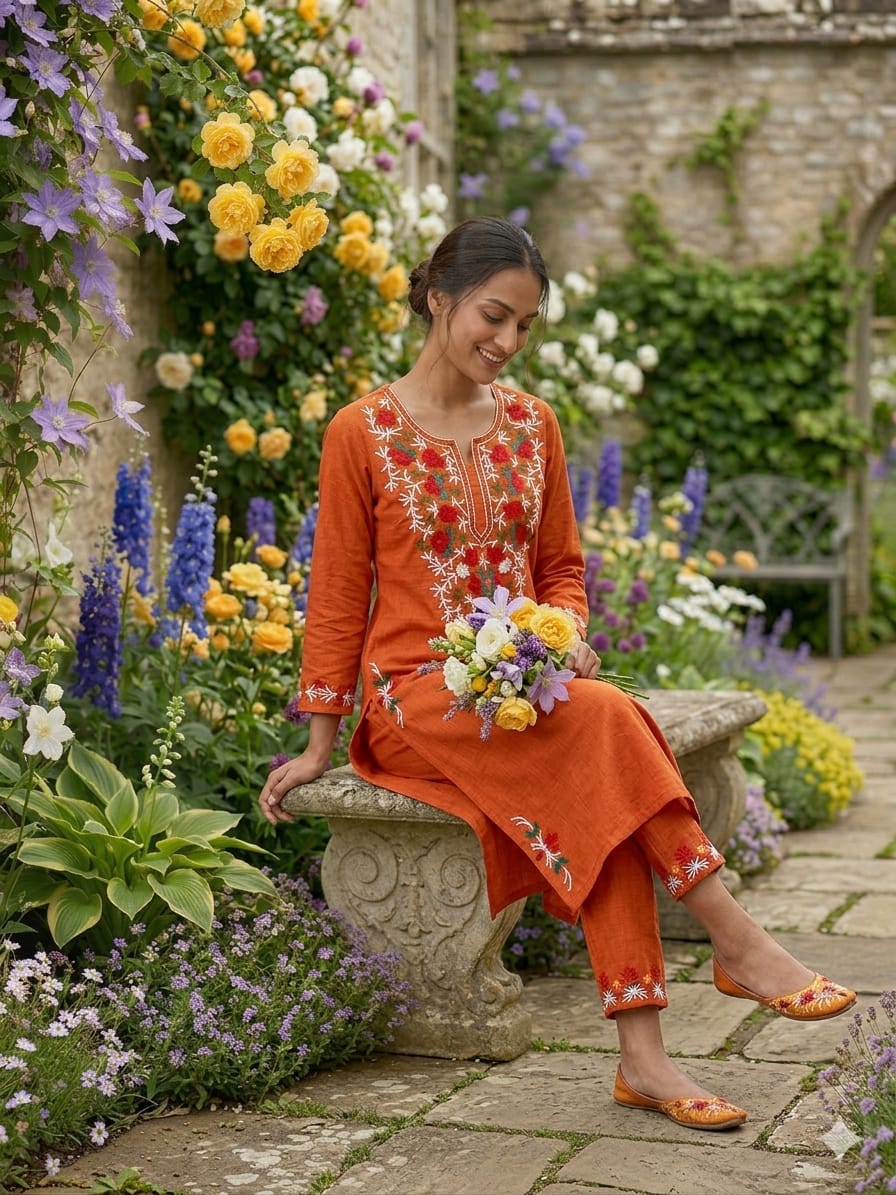 Cotton Kurta Set for Summers