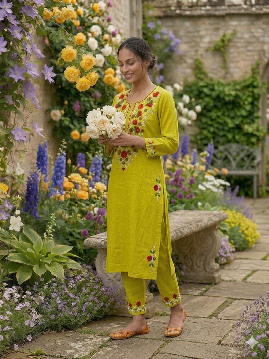 Cotton Kurta Set for Summers