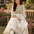 Cotton Anarkali Suit Set