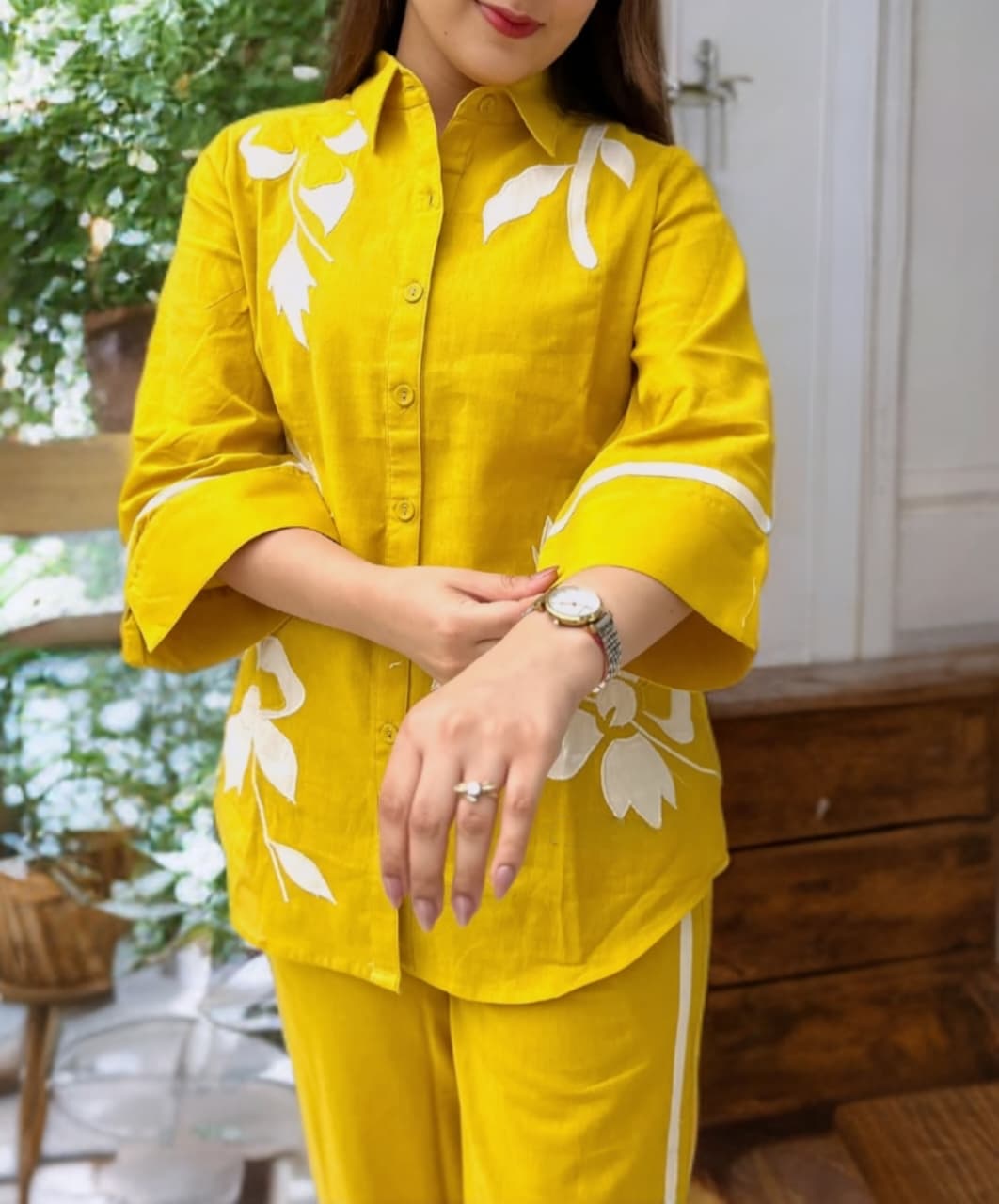 Cotton Slub Co-ord Set