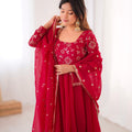Crunchy Silk Gown Set