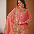 Crunchy Silk Sharara Set