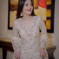 Designer Chinon Silk Suit