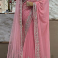 Designer Faux Georgette Saree