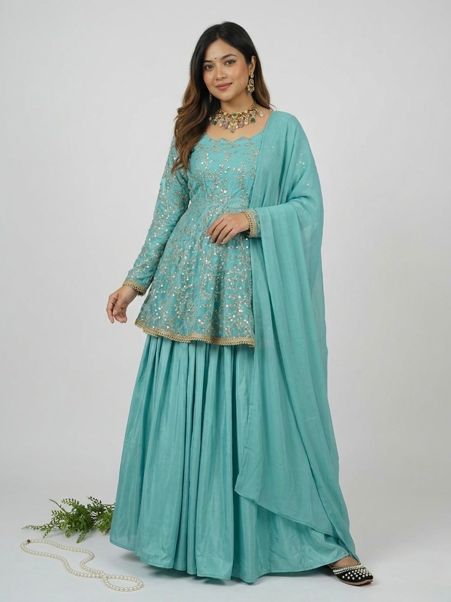 Designer Kediyu-Lehenga