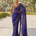 Designer Mirror Ensemble Saree