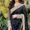 Designer Saree with Embroidery & Sequins