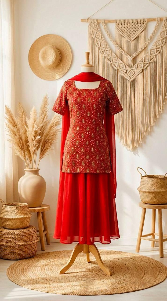 Designer Silk Lehenga