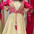 Designer Wear Look – Koti  Gown Dupatta Set