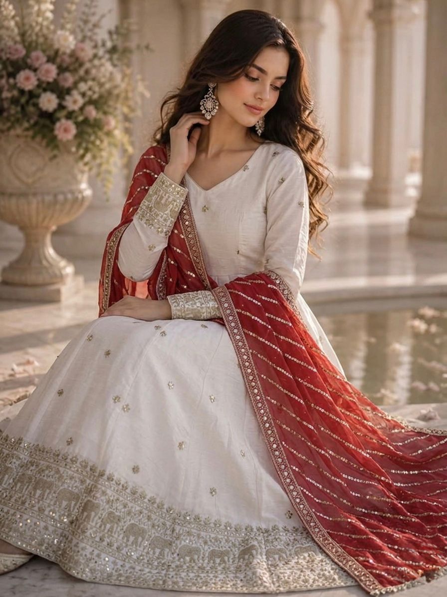 Designer Anarkali set