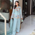 Designer Embroidered Farsi Salwar Suit Set