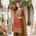 Designer Georgette Embroidered Sequence Set