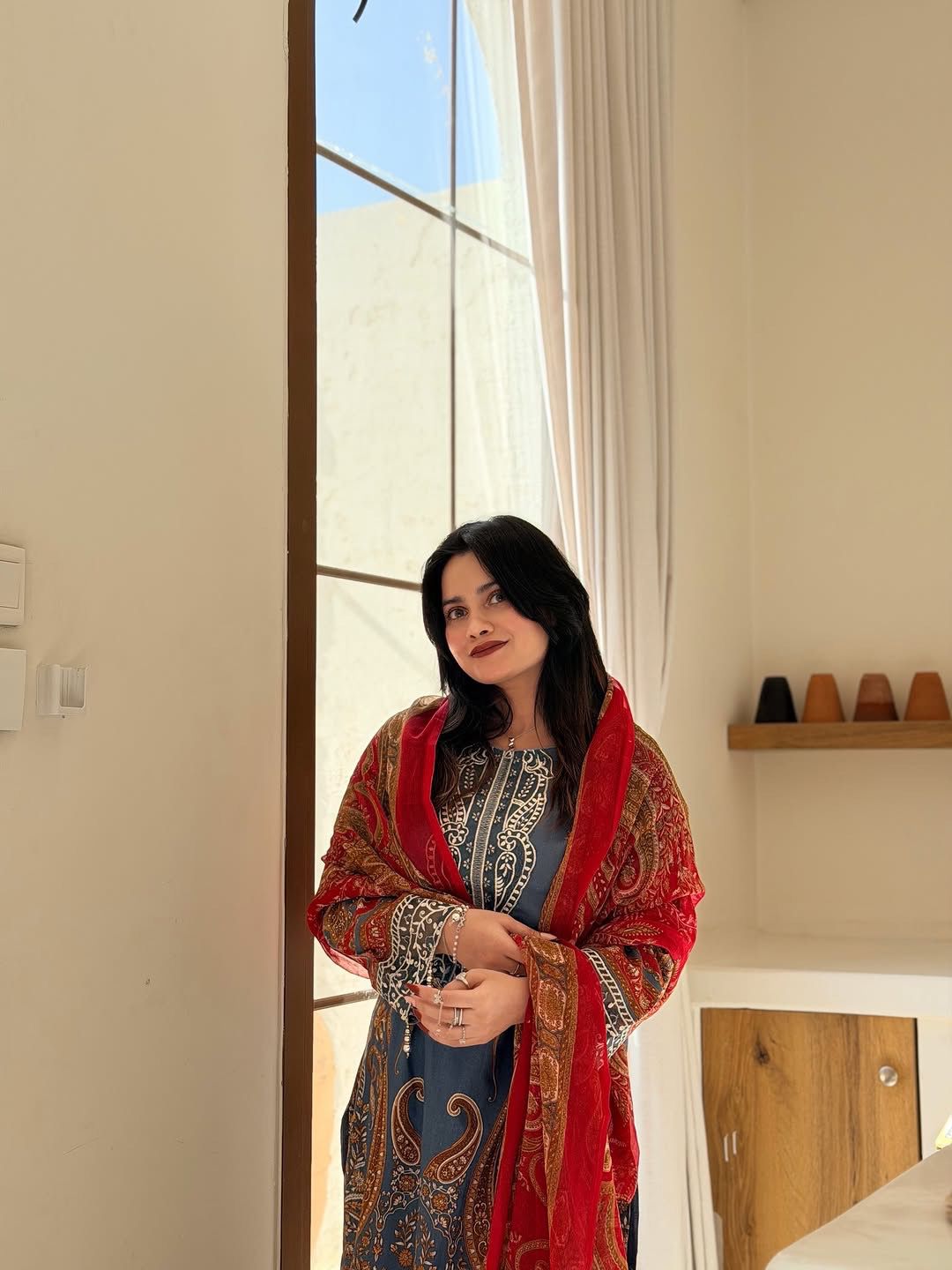 Designer Printed Palazzo Suit with Dupatta