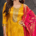 Designer Pure Banarasi Jacquard Suit Set