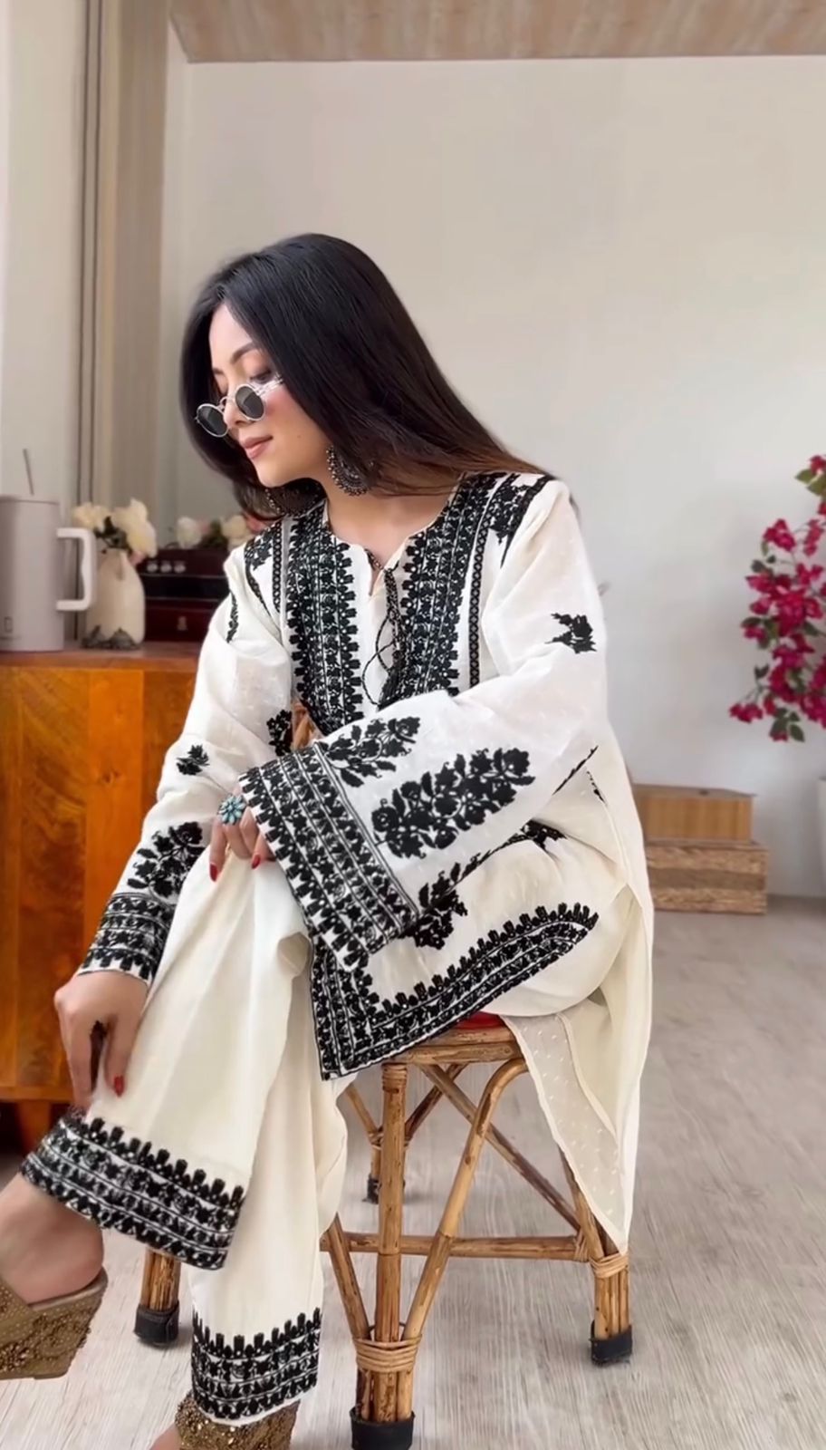 Designer Rayon Co-ord Set