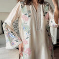 Designer Roman Glass Kaftan Set