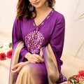 Dual shade Cotton Kurta Set