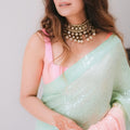 Dual-tone Glamorous Saree