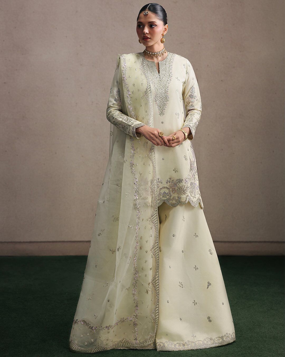 Elegant Glam Sharara Set